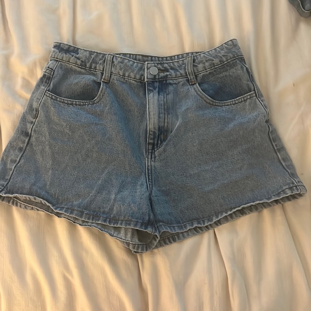 Kittenish Large Denim Shorts